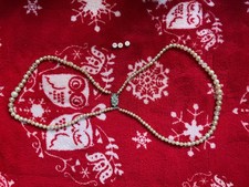 Perlen Doppelstrang Halskette