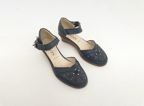 Leder sandalen sandaletten - 36,