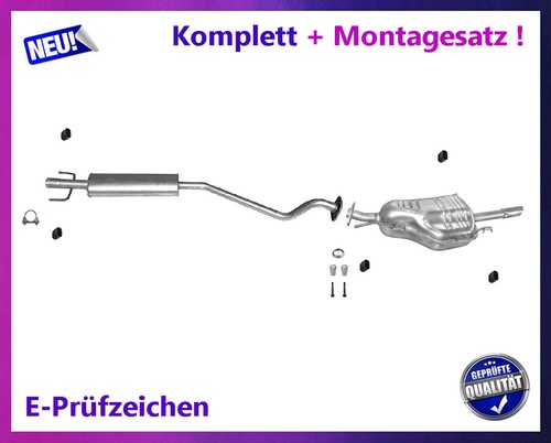 Auspuffanlage für opel - auspuffanlage, astra