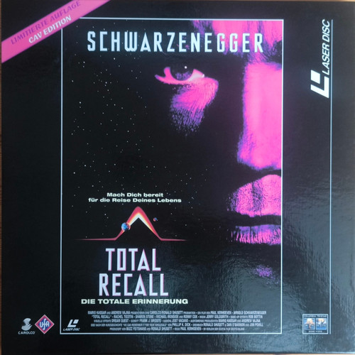 Total recall laserdisc - total,