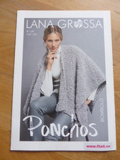Handarbeitsheft Filati Lana Grossa Ponchos Strickanleitungen