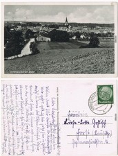 Postcard Christianstadt (Bober) Krzystkowice Blick auf die Stadt 1938