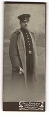 Fotografie Paul Papesch, Chemnitz i. Sa., Brückenstraße 31, Soldat in Uniform i 
