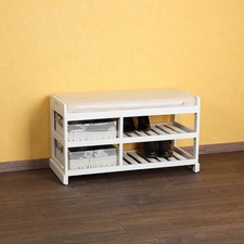 Sitzbank weiß grau inkl - grau,