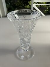 Glasvase,geschliffen,50er