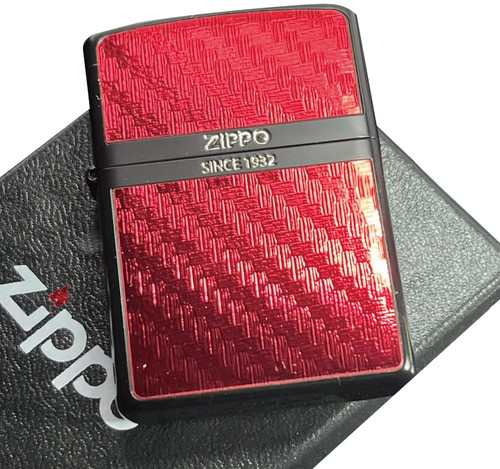 Zippo ölfeuerzeug logo - logo, rot