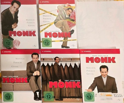 Monk dvd die - dvd, kompletten