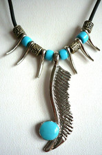Indianer Styl Collier Kette