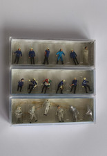Preiser 14202, 14205, 14206 Feuerwehrmänner Figuren H0, 1:87