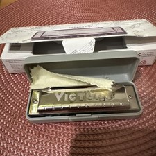 Mundharmonika C-Dur mit Kunststoffetui