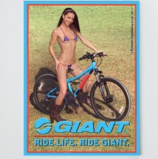 Sexy Fahrradwerbung Werbetafel