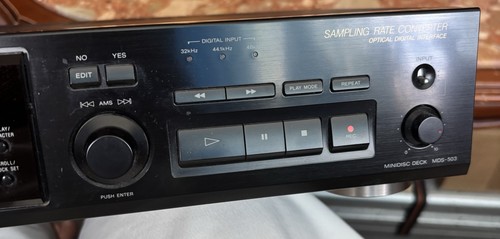 Sony minidisc deck - deck, 503