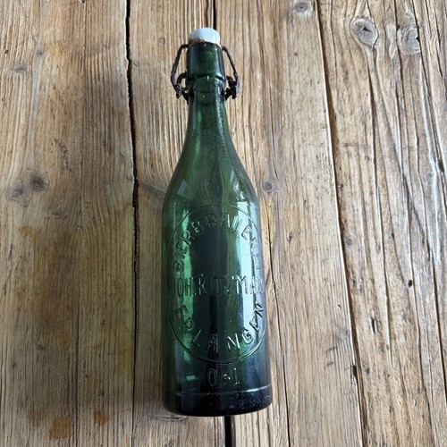 Alte bierflasche joh kitzmann - alte,