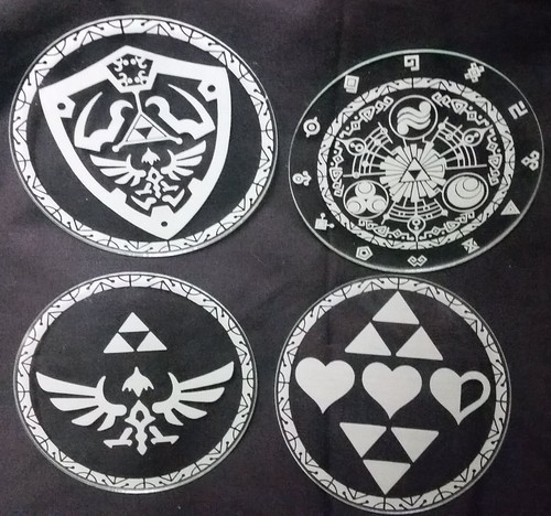 Zelda laser cut gravur custom - cut,