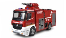 Amewi 1:18 Mercedes Feuerwehr RTR – 12-Kanal, 360° Wasserwerfer