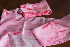 Breites seidenband rosa - breites,