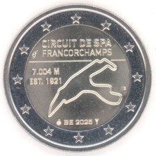 Belgien 2 Euro Gedenkmünze