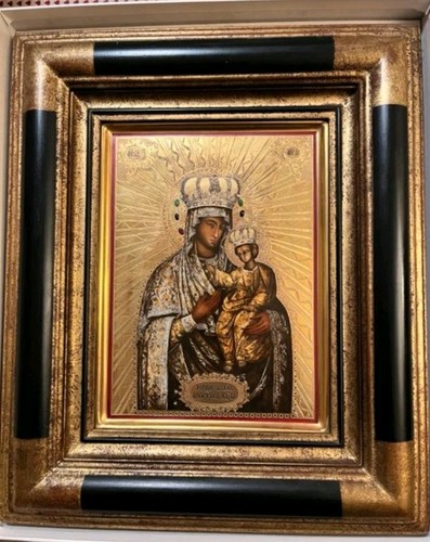 Ikone goldene madonna - ikone, „goldene