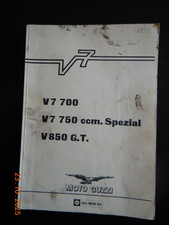Werkstatthandbuch  Reparaturanleitung Moto Guzzi V7 700 750 V850 G.T.  1967-1974