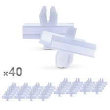 40x Befestigungsclips Zierleisten Verkleidung für BMW 5er Touring E34 25401