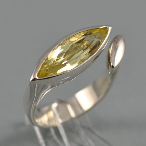 Lemon quarz ring - quarz,