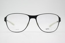 Brille Götti Switzerland NOELLE Titanium Schwarz Oval Brillengestell Neu