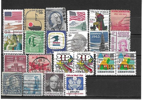 Usa briefmarken gestempelt - briefmarken,