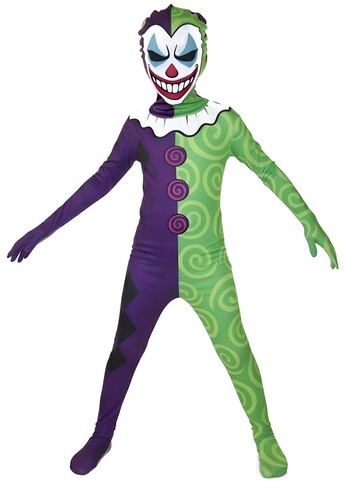 Kinder scary gruselig clown - kinder,
