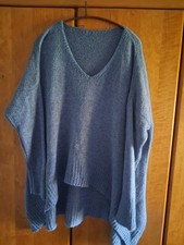 Pullover jeansblau Oversized