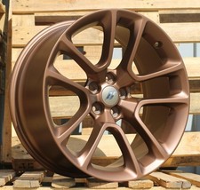 4X 20" SRT Style Bronze 5X115