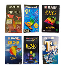 Leerkassette VHS Kassetten leer NEU 240min