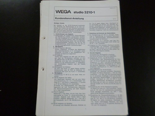 Original service manual - original,