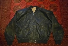 Lederjacke Bomberjacke 80er Gr