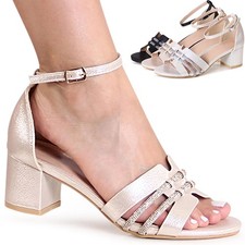 Damen Riemchen Sandaletten