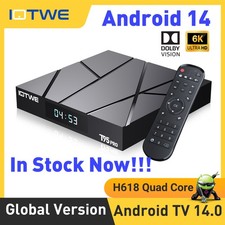 Smart Android 14 TV Box 128 GB