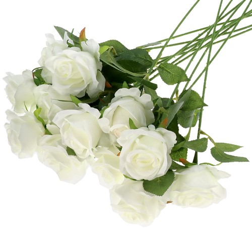 Künstliche rosen weiß - künstliche,