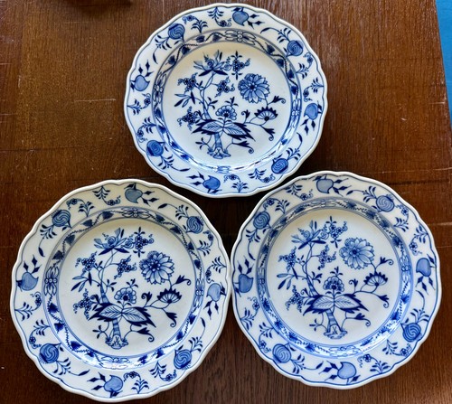 Meissen zwiebelmuster teller - meissen,