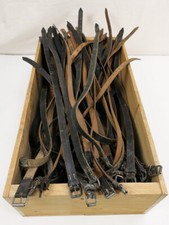 1x Stück Wehrmacht Packriemen Lederriemen für Zeltbahn Kochgeschirr Riemen 60cm