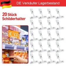 20x Preisschildhalter