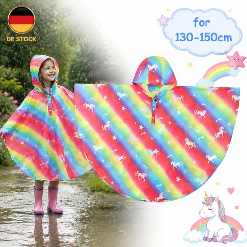 Regenponcho einhorn druck - regenponcho, einhorn-druck