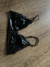 Kunstleder Bustier BH