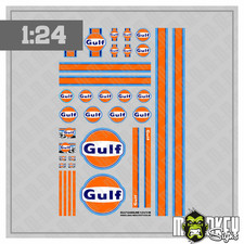 Gulf Design Aufkleber Set 1:24