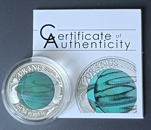 Palau silber 2018 uranus - silber,