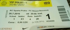 VIP POLSTER TICKET UEFA CL