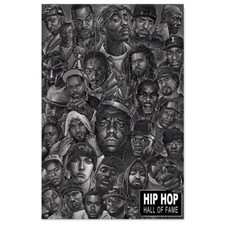 Poster Hip Hop All Stars -