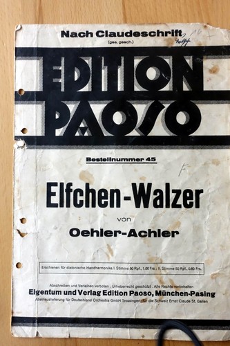 Elfchen walzer noten für - elfchen,