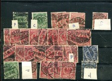 Deutsches Reich Krone/Adler Speziallot, 31 Stk., gest. (#96735)