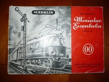 Märklin 763 "Die elektrische Miniatur-Eisenbahn" Spur 00  von 1949 -gut-