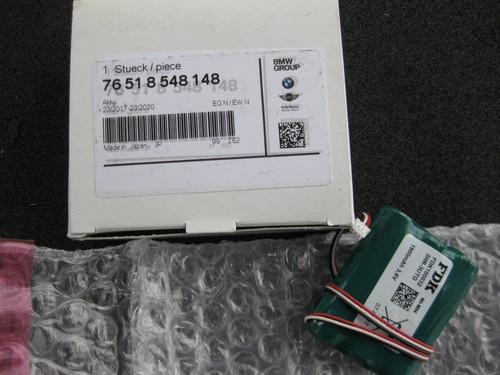 Orig bmw akku 76518548148 - orig, nr.
