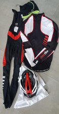 Set ZERO rh+ Thermo Trägerhose Trikot M 48 Helm Z 2 in One 54-57 Z2 Rad Rennrad